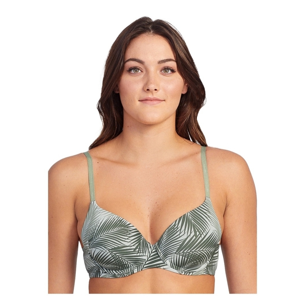 Kindly Yours Women’s 34DD Sustainable Tailored Full Coverage T-Shirt Bra Green